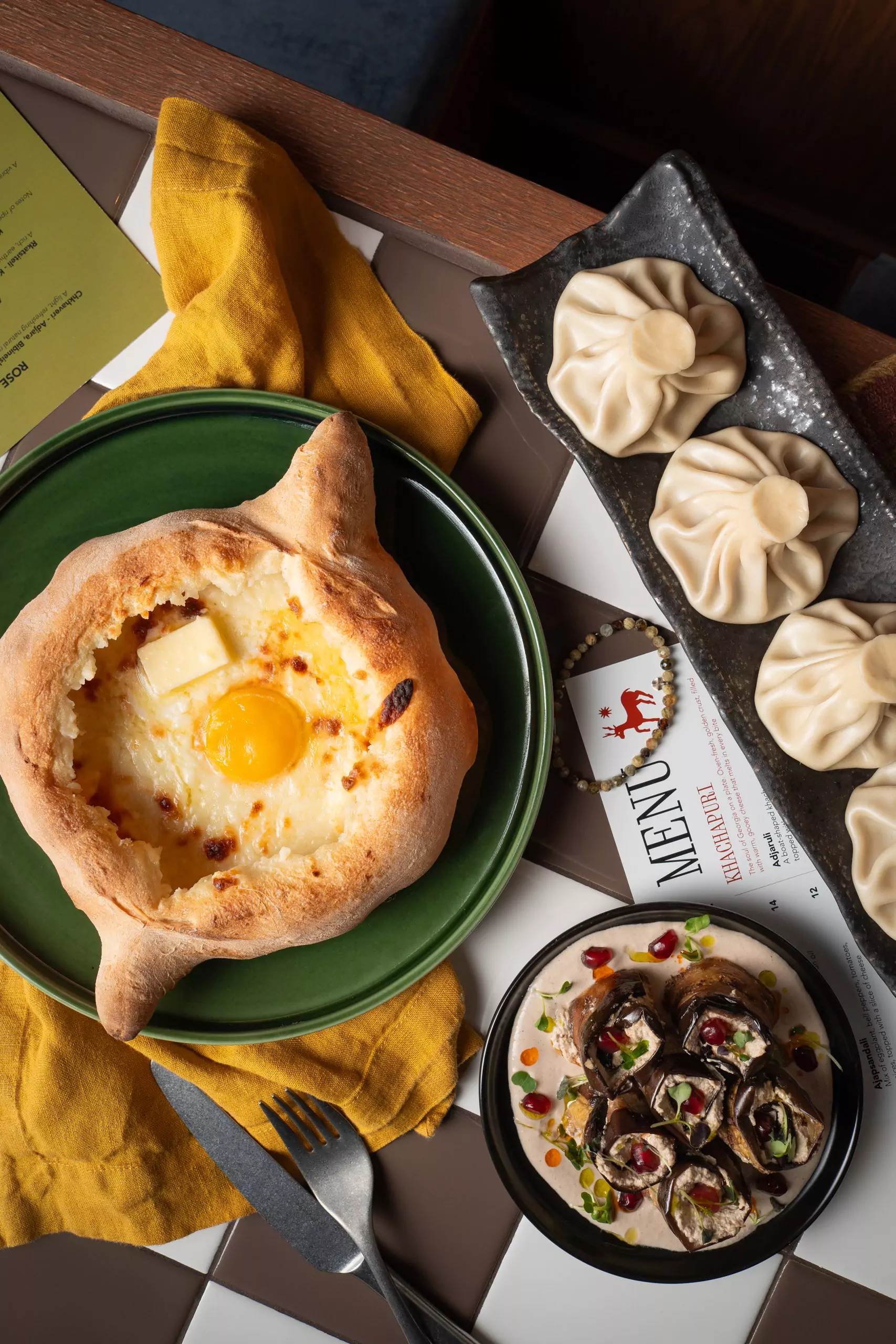 KHACHAPURI georgian cusisine